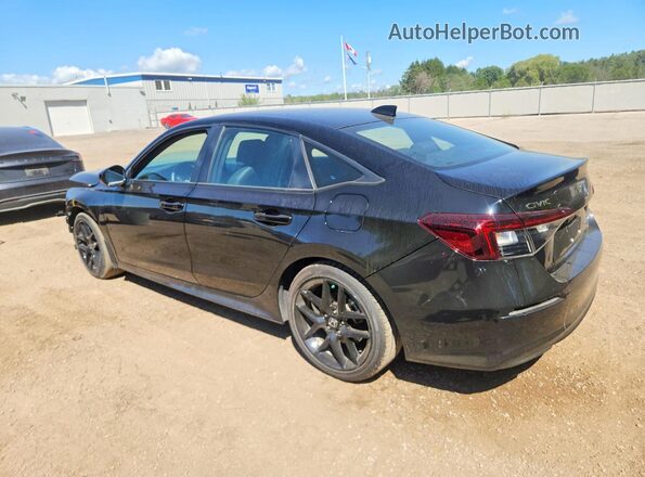 2HGFE4F87SH003025 2025 HONDA CIVIC Black უკანა მარცხენა