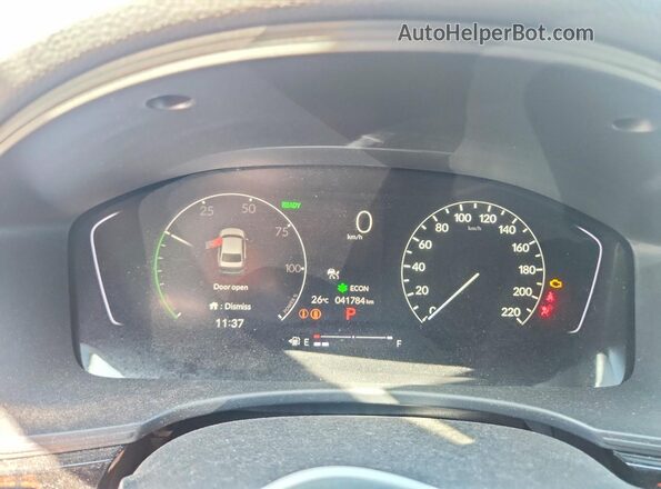 2HGFE4F87SH003025 2025 HONDA CIVIC Black ხელსაწყოთა პანელის ხედი