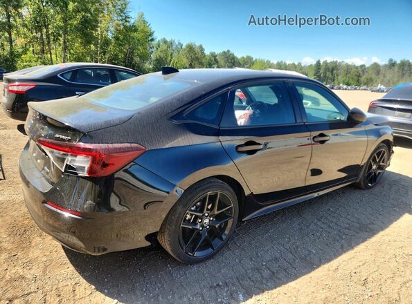 2HGFE4F87SH003025 2025 HONDA CIVIC Black უკანა მარჯვენა