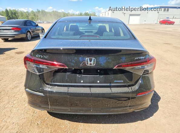 2HGFE4F87SH003025 2025 HONDA CIVIC Black უკანა ხედი