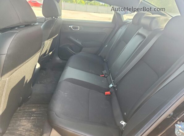 2HGFE4F87SH009987 2025 HONDA CIVIC Black Rear seats view