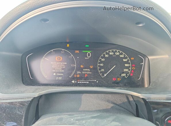 2HGFE4F87SH009987 2025 HONDA CIVIC Black Instrument cluster view