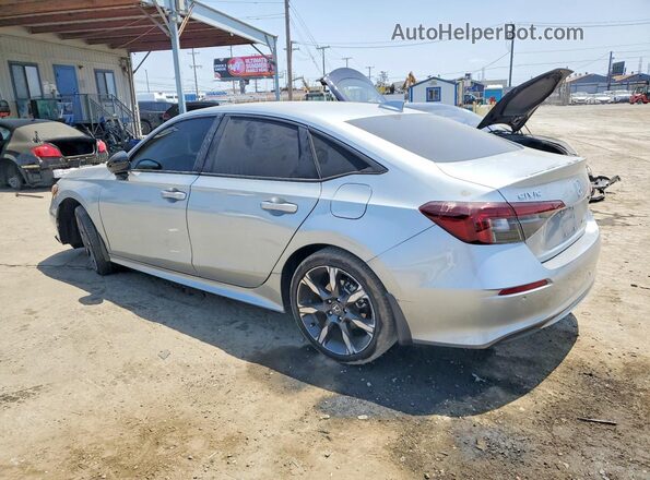 2HGFE4F87SH307407 2025 HONDA CIVIC Silver Trasero izquierdo