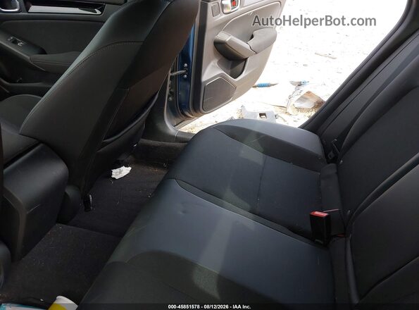 2HGFE4F87SH314079 2025 HONDA CIVIC Blue Vista de la etiqueta del VIN