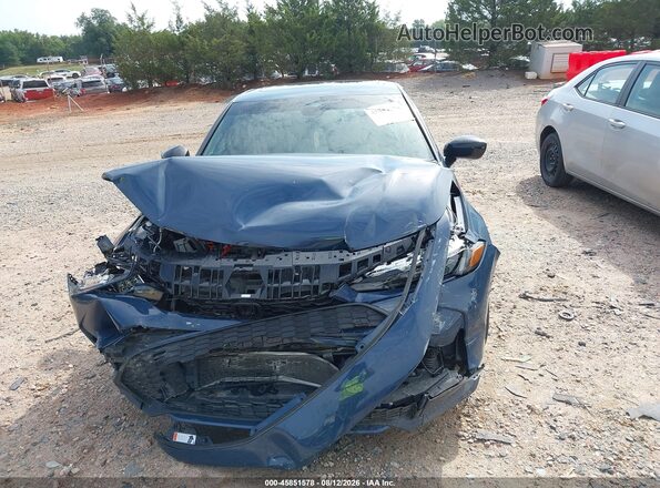 2HGFE4F87SH314079 2025 HONDA CIVIC Blue Vista del cuadro de instrumentos