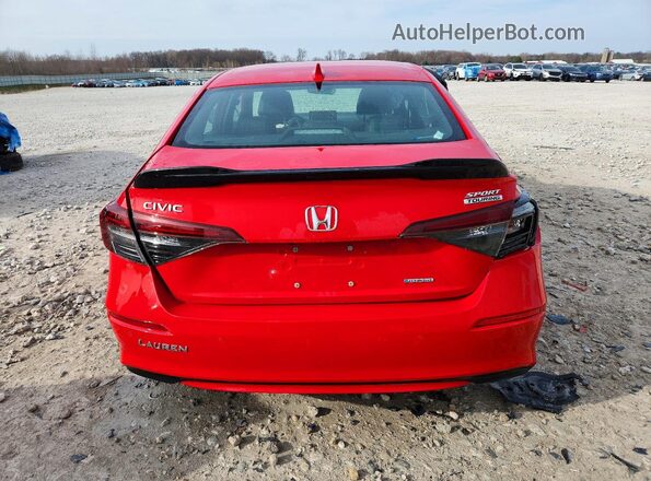 2HGFE4F87SH318827 2025 HONDA CIVIC Red Rear view