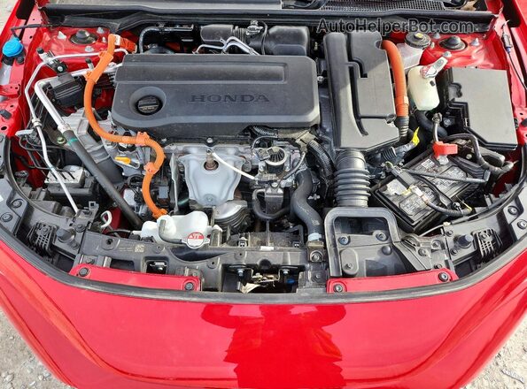 2HGFE4F87SH318827 2025 HONDA CIVIC Red Rear interior view