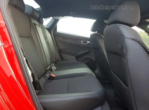 2HGFE4F87TH347956 2026 HONDA CIVIC Красный Вид задних сидений