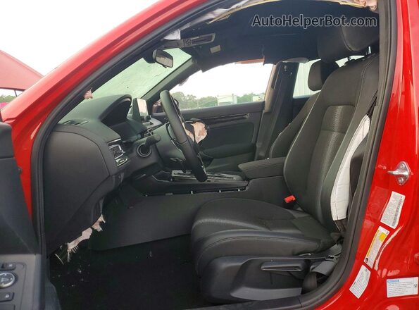 2HGFE4F87TH347956 2026 HONDA CIVIC Красный Вид салона спереди