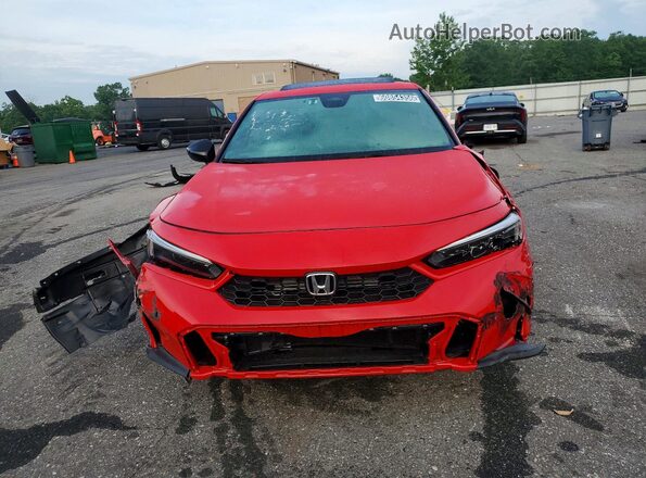 2HGFE4F87TH347956 2026 HONDA CIVIC Красный Вид спереди
