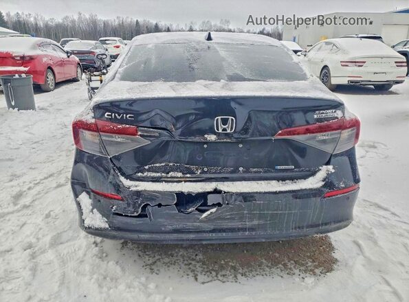 2HGFE4F88SH013692 2025 HONDA CIVIC Black Հետևի տեսք