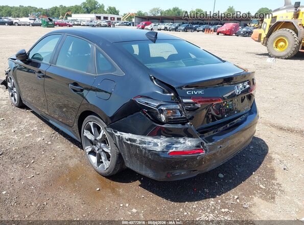 2HGFE4F88SH301664 2025 HONDA CIVIC Black Դիմացի տեսք