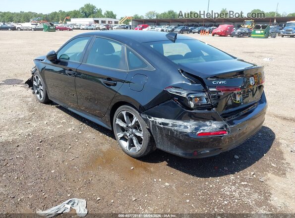 2HGFE4F88SH301664 2025 HONDA CIVIC Black Հետևի ձախ