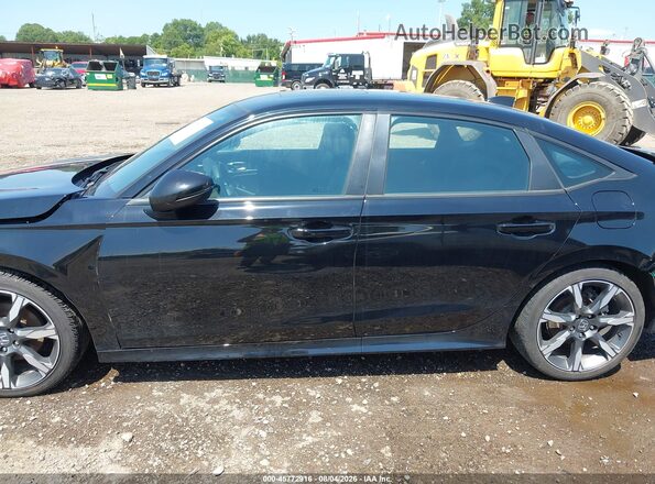 2HGFE4F88SH301664 2025 HONDA CIVIC Black Սալոնի 360 աստիճան տեսք