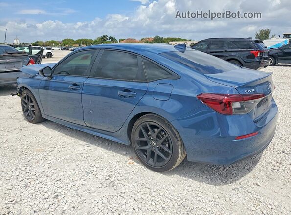 2HGFE4F88SH311417 2025 HONDA CIVIC Blue Հետևի ձախ