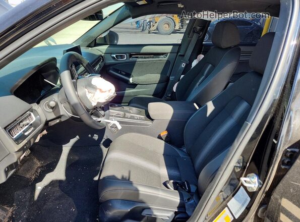 2HGFE4F88SH344014 2025 HONDA CIVIC Черный Вид салона спереди