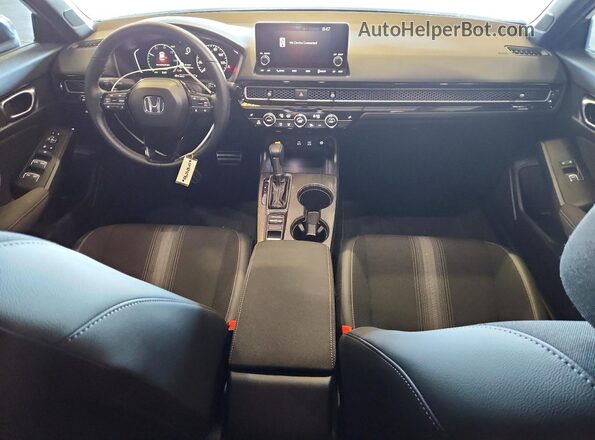 2HGFE4F88SH346409 2025 HONDA CIVIC Gray Dashboard view