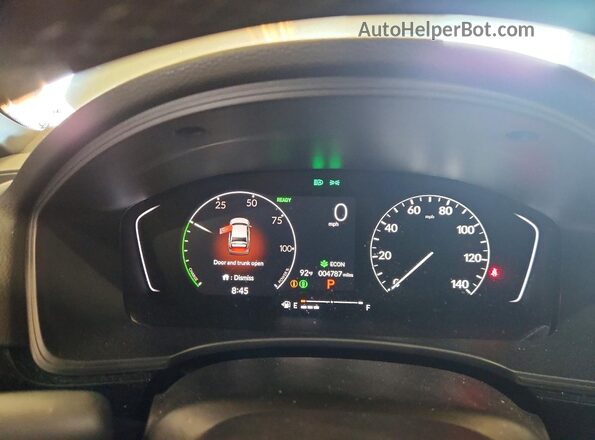 2HGFE4F88SH346409 2025 HONDA CIVIC Gray Instrument cluster view