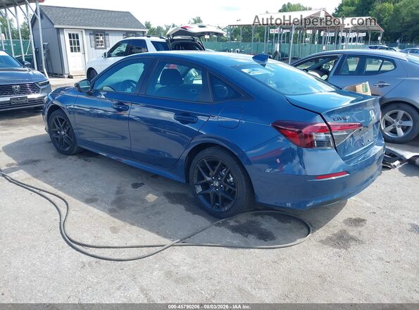 2HGFE4F88TH306638 2026 HONDA CIVIC Синий Задняя левая четверть