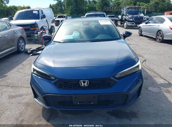2HGFE4F88TH306638 2026 HONDA CIVIC Синий Вид щитка приборов