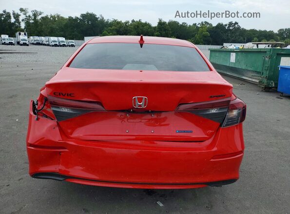 2HGFE4F88TH314500 2026 HONDA CIVIC Red უკანა ხედი