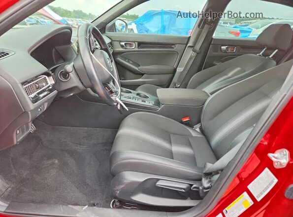 2HGFE4F88TH314500 2026 HONDA CIVIC Red წინა სალონის ხედი