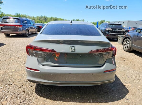 2HGFE4F89SH016424 2025 HONDA CIVIC Gray Вид ззаду