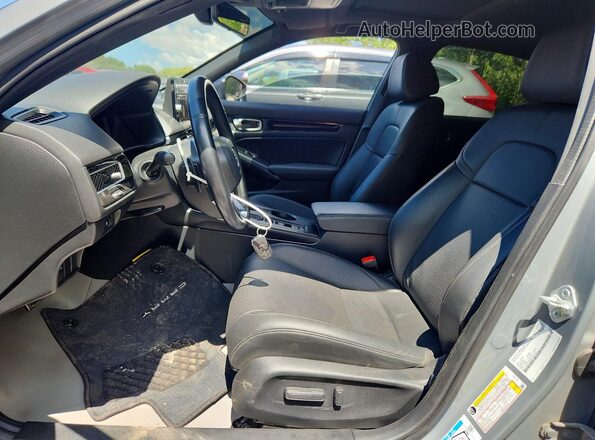 2HGFE4F89SH016424 2025 HONDA CIVIC Gray Вид салону спереду