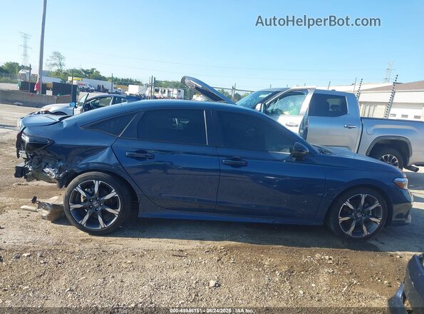 2HGFE4F89SH325584 2025 HONDA CIVIC Blue Rear interior view