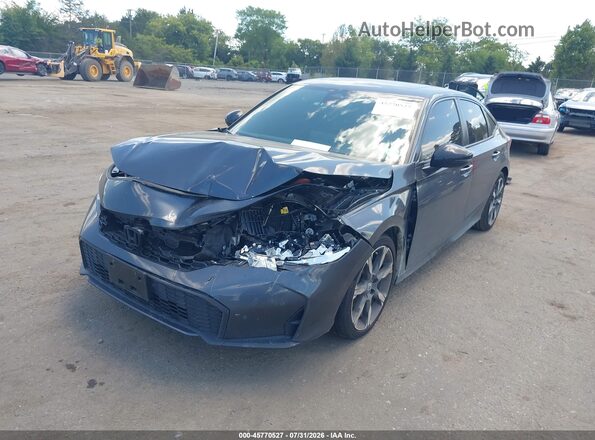 2HGFE4F89SH332762 2025 HONDA CIVIC Black Przód lewy