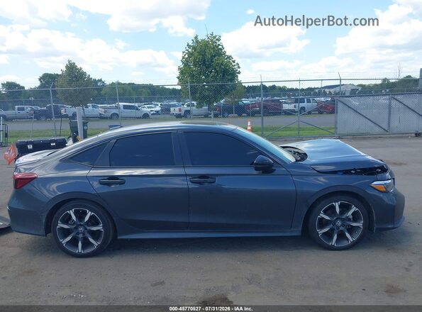 2HGFE4F89SH332762 2025 HONDA CIVIC Black Widok wnętrza z tyłu