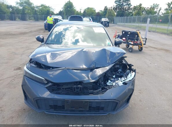 2HGFE4F89SH332762 2025 HONDA CIVIC Black Widok zestawu wskaźników