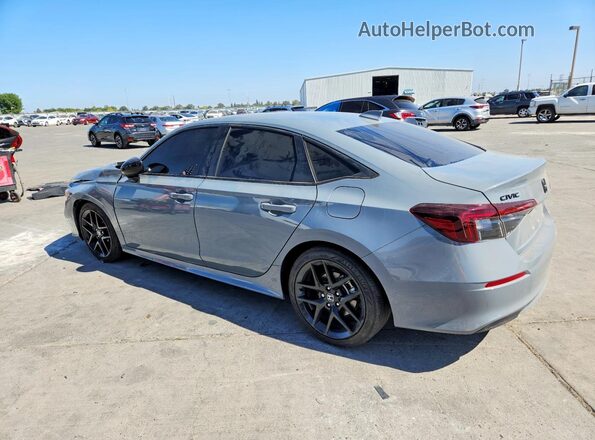 2HGFE4F89SH347343 2025 HONDA CIVIC Silver Rear left