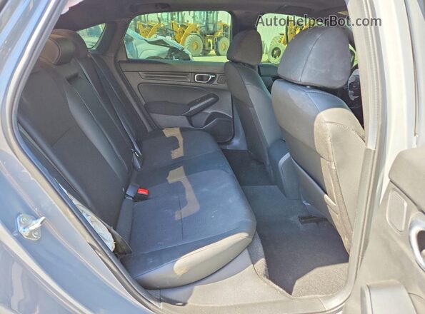 2HGFE4F89SH347343 2025 HONDA CIVIC Silver Rear seats view