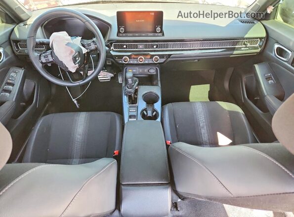 2HGFE4F89SH347343 2025 HONDA CIVIC Silver Dashboard view