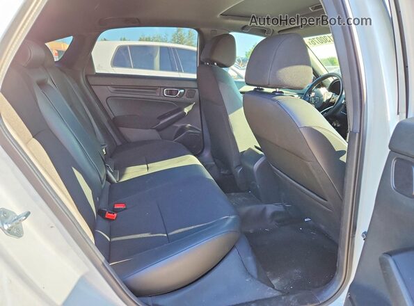 2HGFE4F89TH000824 2026 HONDA CIVIC White უკანა სავარძლების ხედი