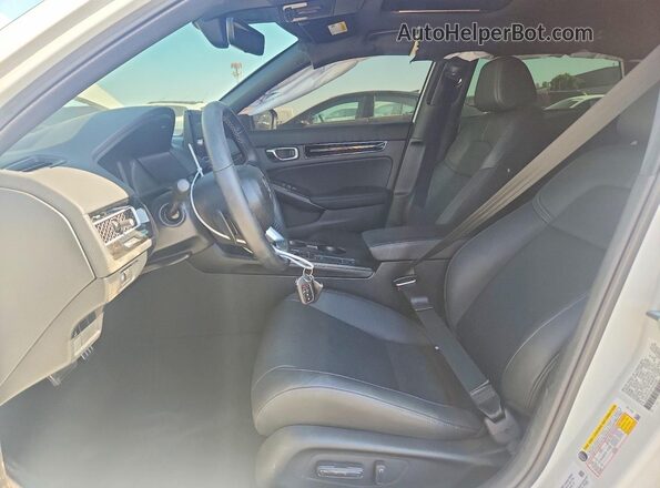 2HGFE4F89TH340989 2026 HONDA CIVIC White Vista interior delantera