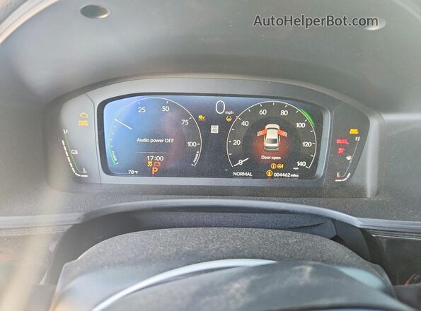 2HGFE4F89TH340989 2026 HONDA CIVIC White Vista del cuadro de instrumentos