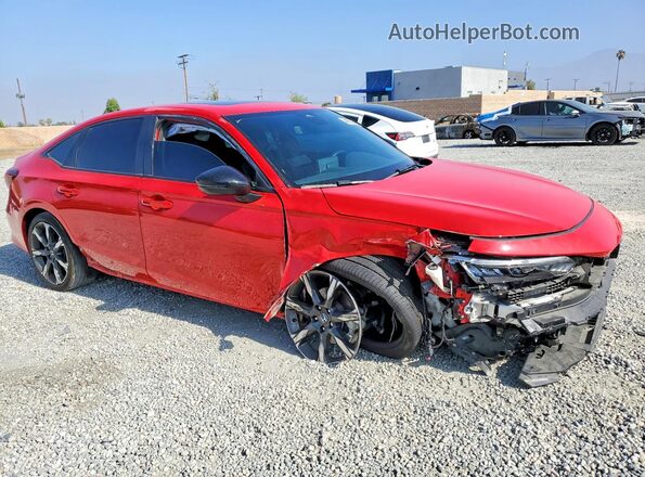 2HGFE4F8XSH304422 2025 HONDA CIVIC Red წინა მარჯვენა