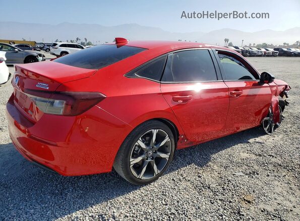 2HGFE4F8XSH304422 2025 HONDA CIVIC Red უკანა მარჯვენა