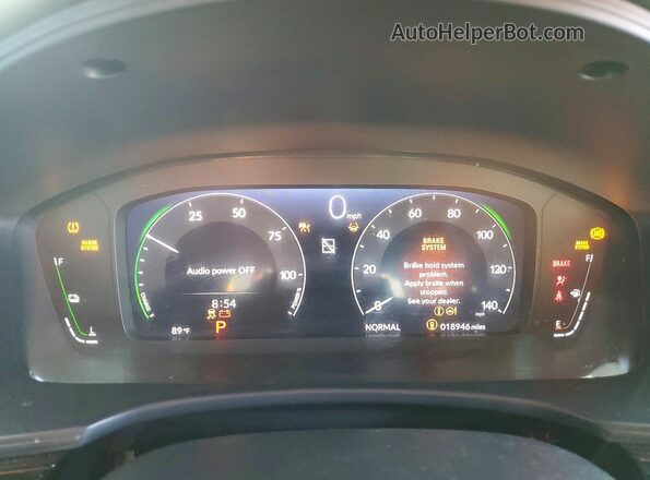 2HGFE4F8XSH304422 2025 HONDA CIVIC Red ხელსაწყოთა პანელის ხედი