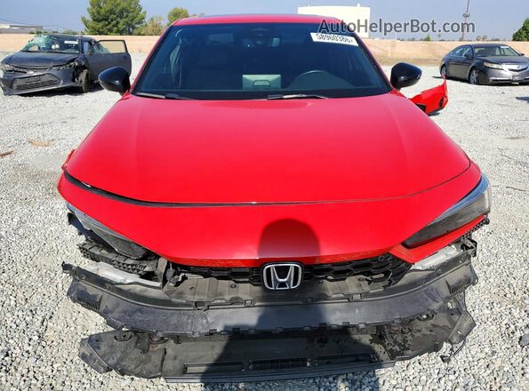 2HGFE4F8XSH304422 2025 HONDA CIVIC Red წინა ხედი