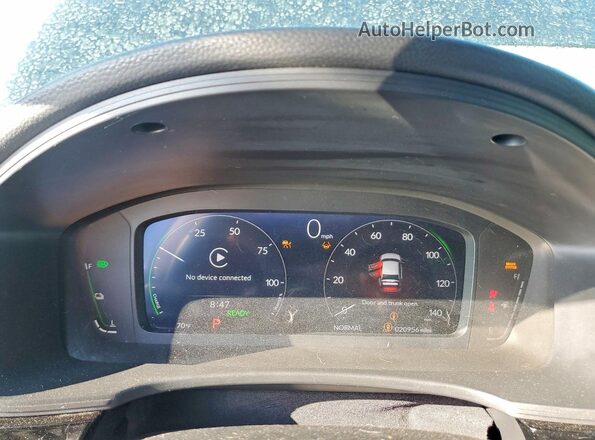 2HGFE4F8XSH308485 2025 HONDA CIVIC Black Սարքավորումների վահանակի տեսք