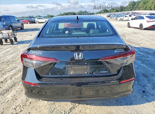 2HGFE4F8XSH308485 2025 HONDA CIVIC Black Հետևի տեսք