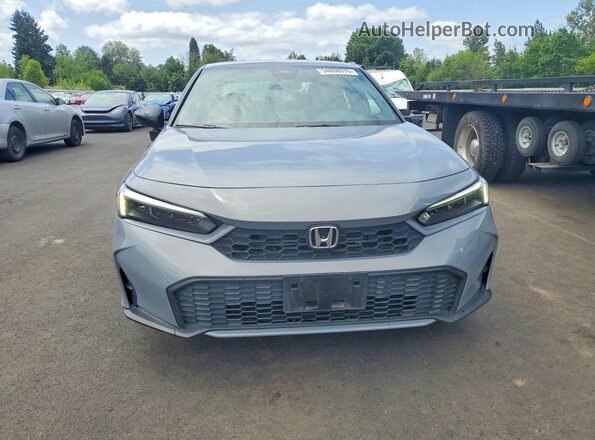 2HGFE4F8XSH310690 2025 HONDA CIVIC Gray წინა ხედი