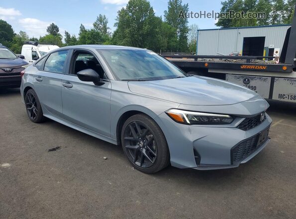 2HGFE4F8XSH310690 2025 HONDA CIVIC Gray წინა მარჯვენა