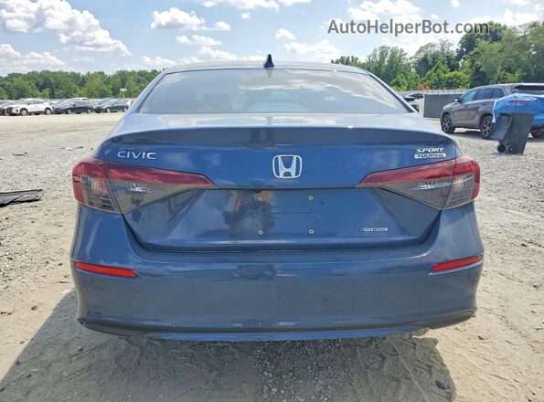 2HGFE4F8XSH319714 2025 HONDA CIVIC Blue Vista trasera