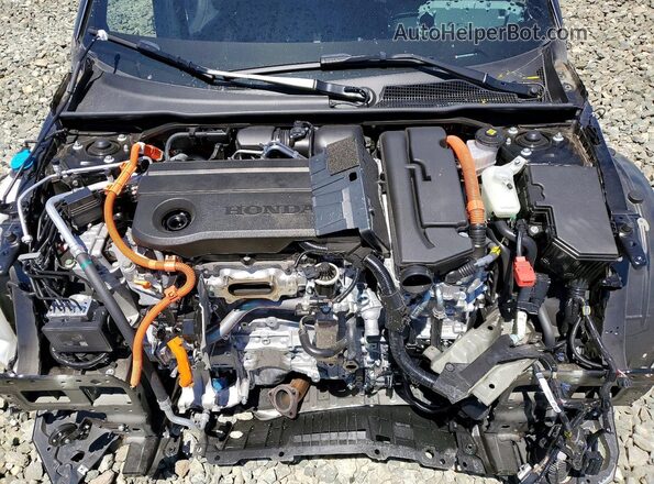 2HGFE4F8XSH338456 2025 HONDA CIVIC Черный Вид задней части салона