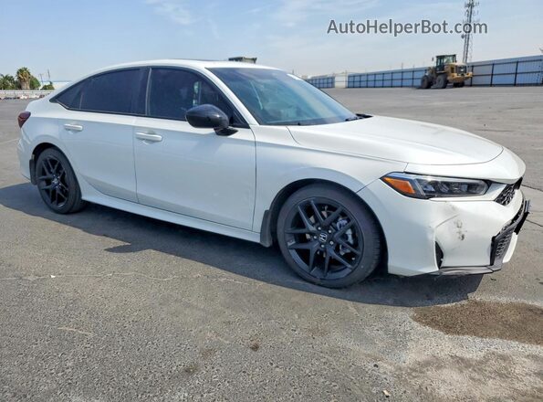 2HGFE4F8XSH340434 2025 HONDA CIVIC White Передня права чверть
