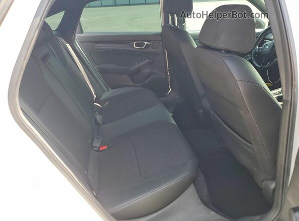 2HGFE4F8XSH340434 2025 HONDA CIVIC White Вид задніх сидінь